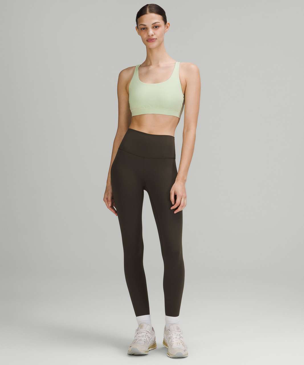 Lululemon Energy Bra *Medium Support, B–D Cups - Creamy Mint