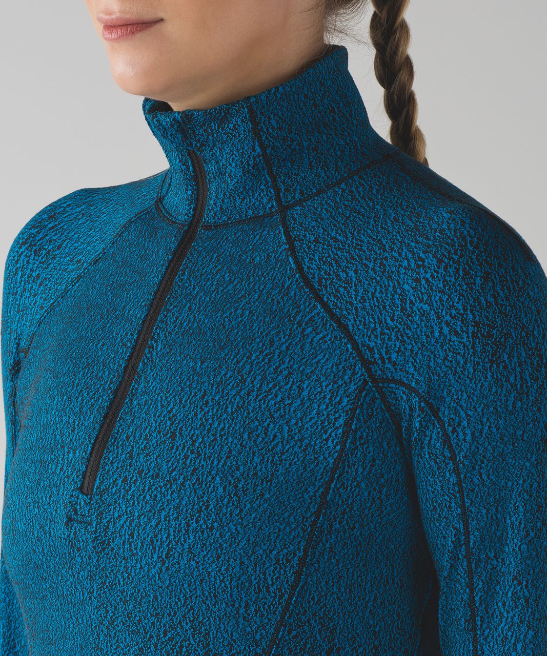 Lululemon Rush Hour 1/2 Zip - Running Luon Spray Jacquard Lululemon Rush Hour 1/2 Zip - Running Luon Spray Jacquard