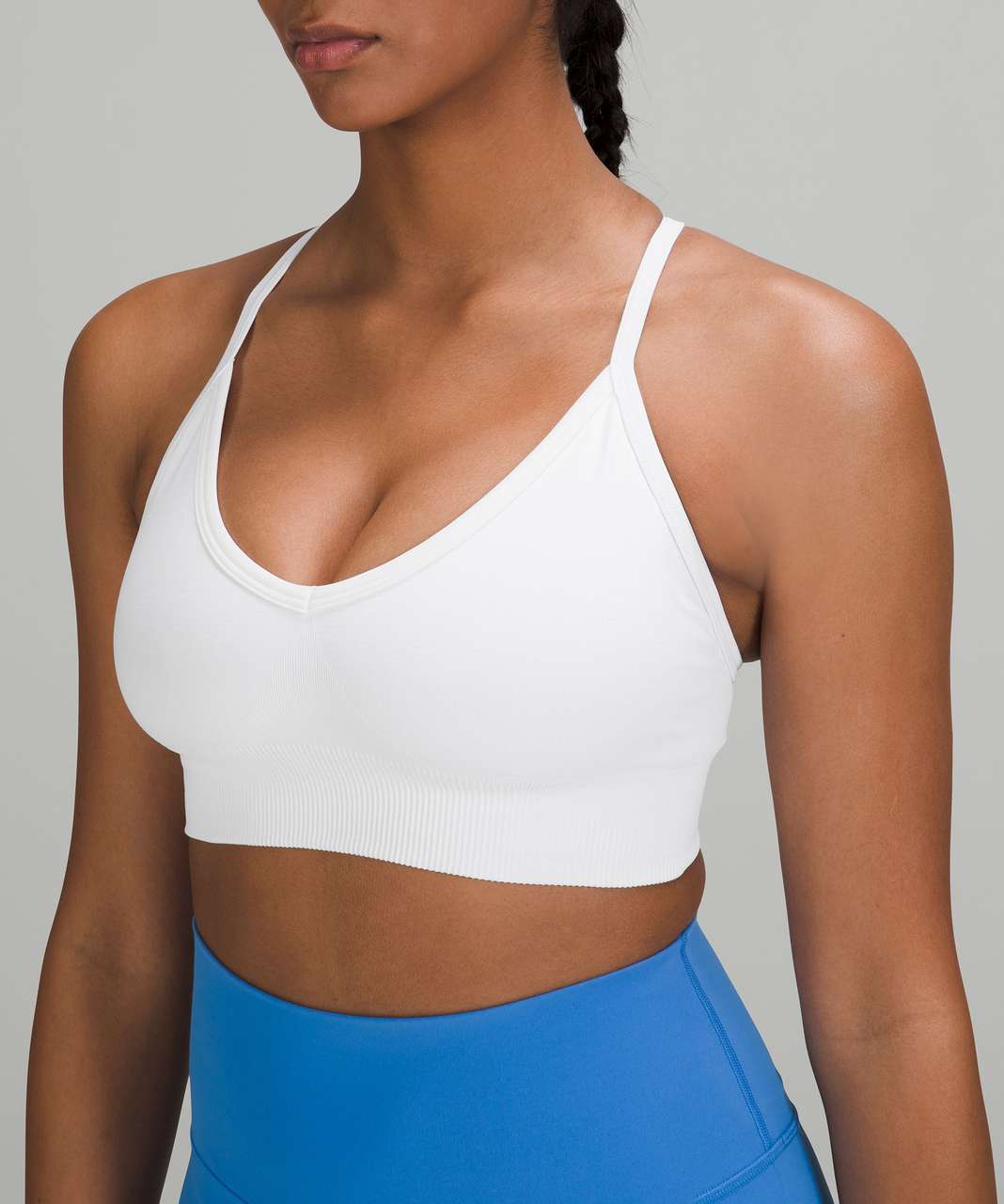 Lululemon Ebb to Street Bra *Light Support, C/D Cup - Water Drop - lulu  fanatics