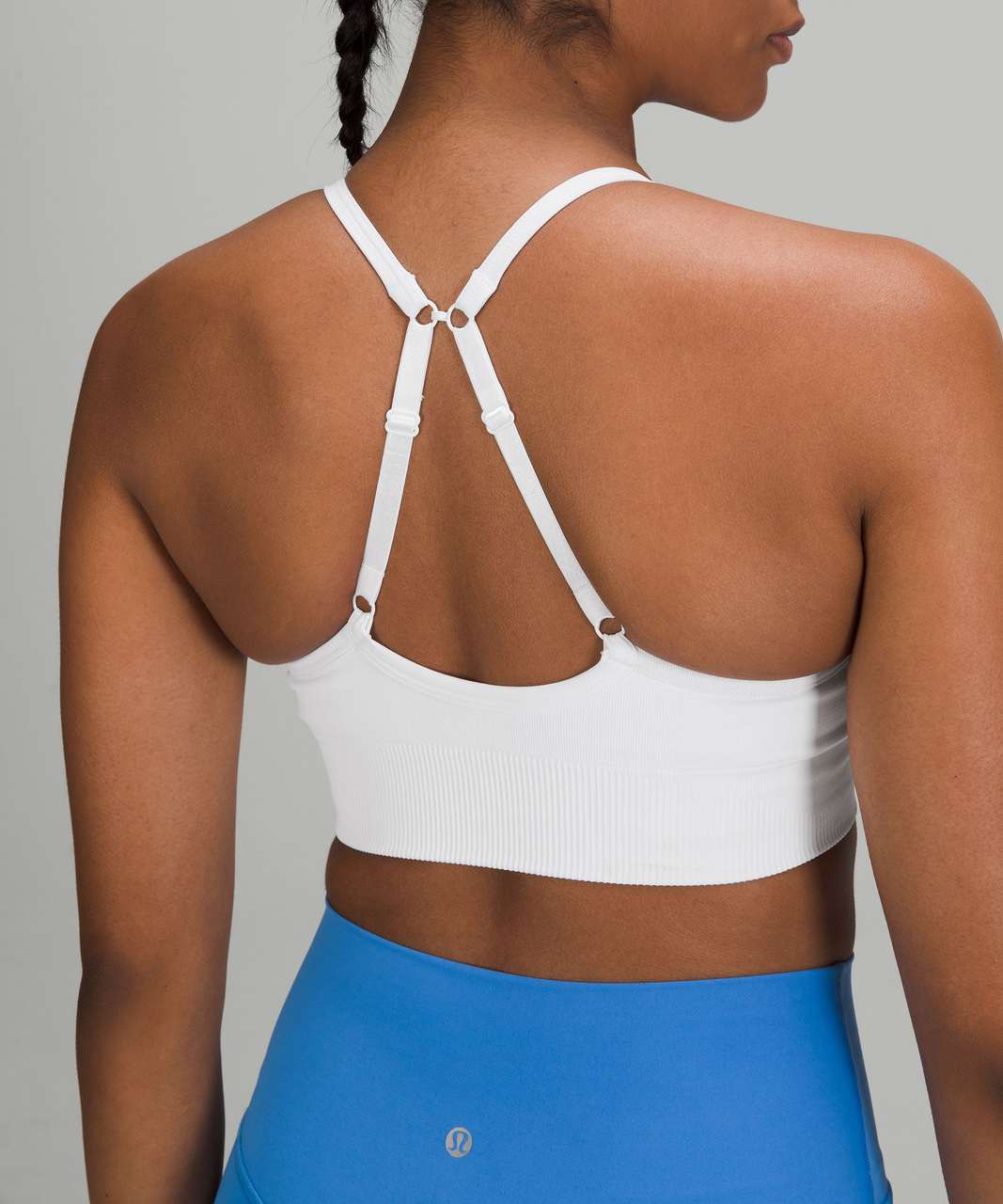 Lululemon Ebb to Street Bodysuit *Light Support, B/C Cups - White - lulu  fanatics