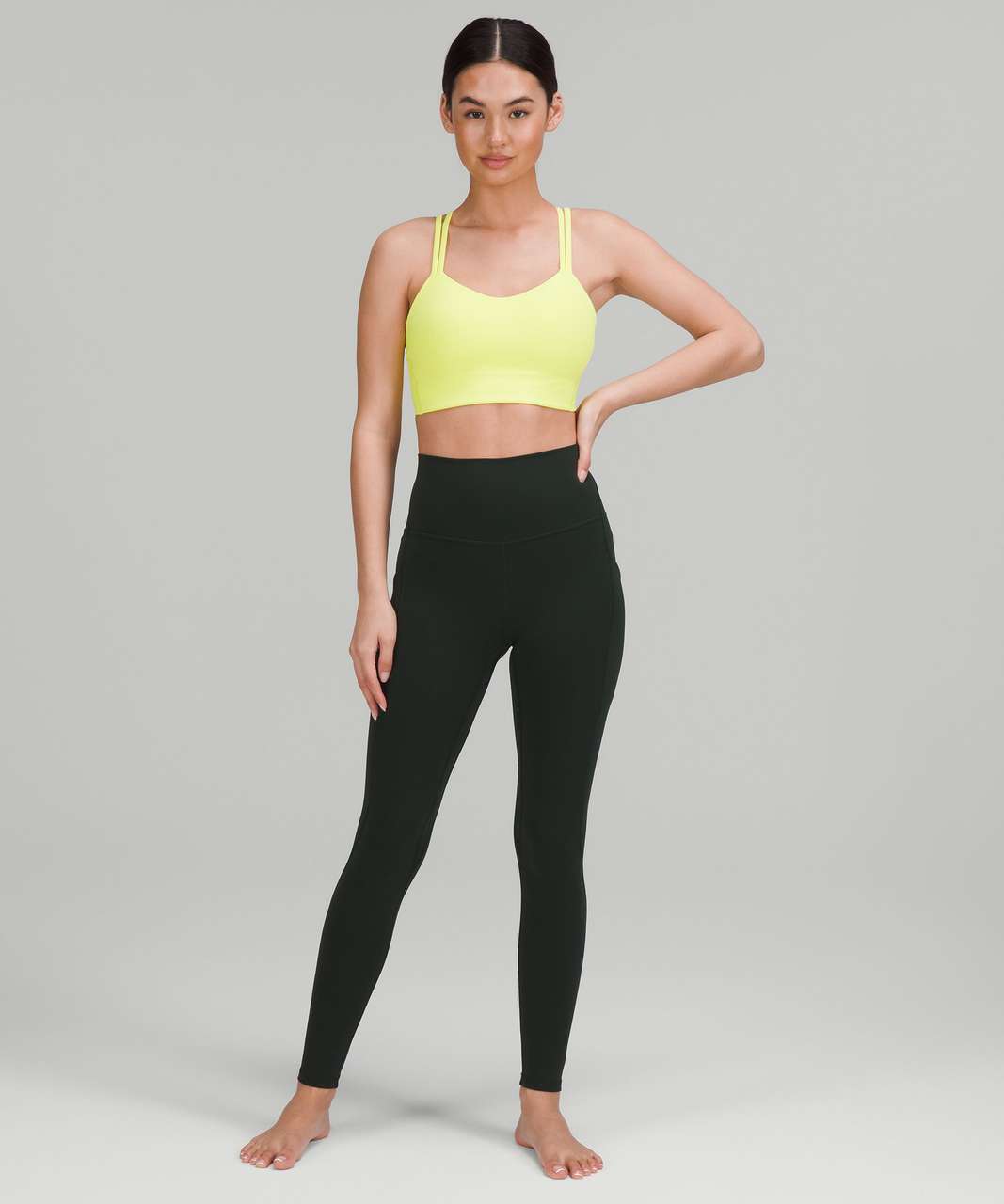 Lululemon Like a Cloud Ribbed Longline Bra *Light Support, B/C Cup