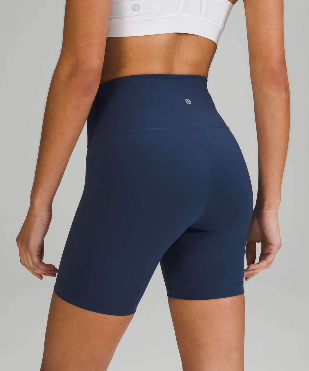 lululemon athletica Wunder Train High-rise Shorts 6 in Blue