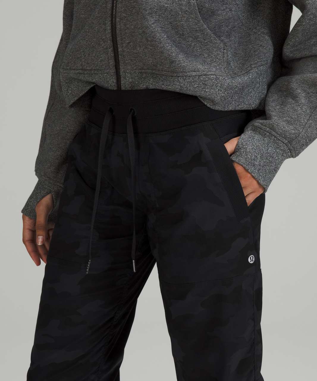 Lululemon karmacollected jacket aged moss dance studio pants