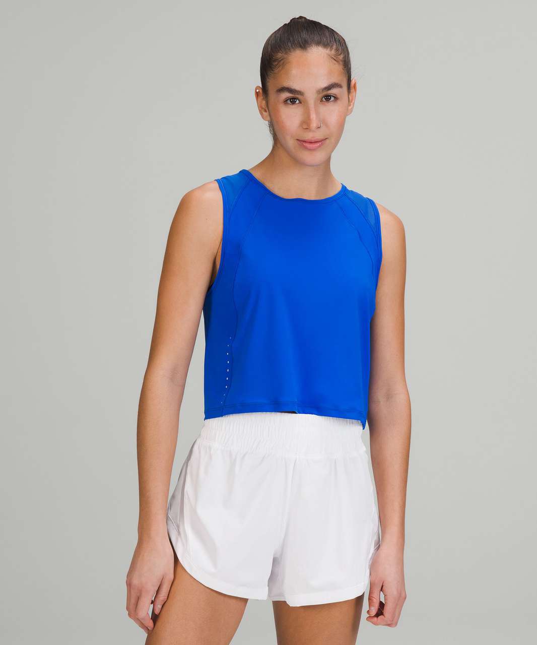 Lululemon NWT Sculpt Tank Cropped - Symphony Blue, Women's Fashion