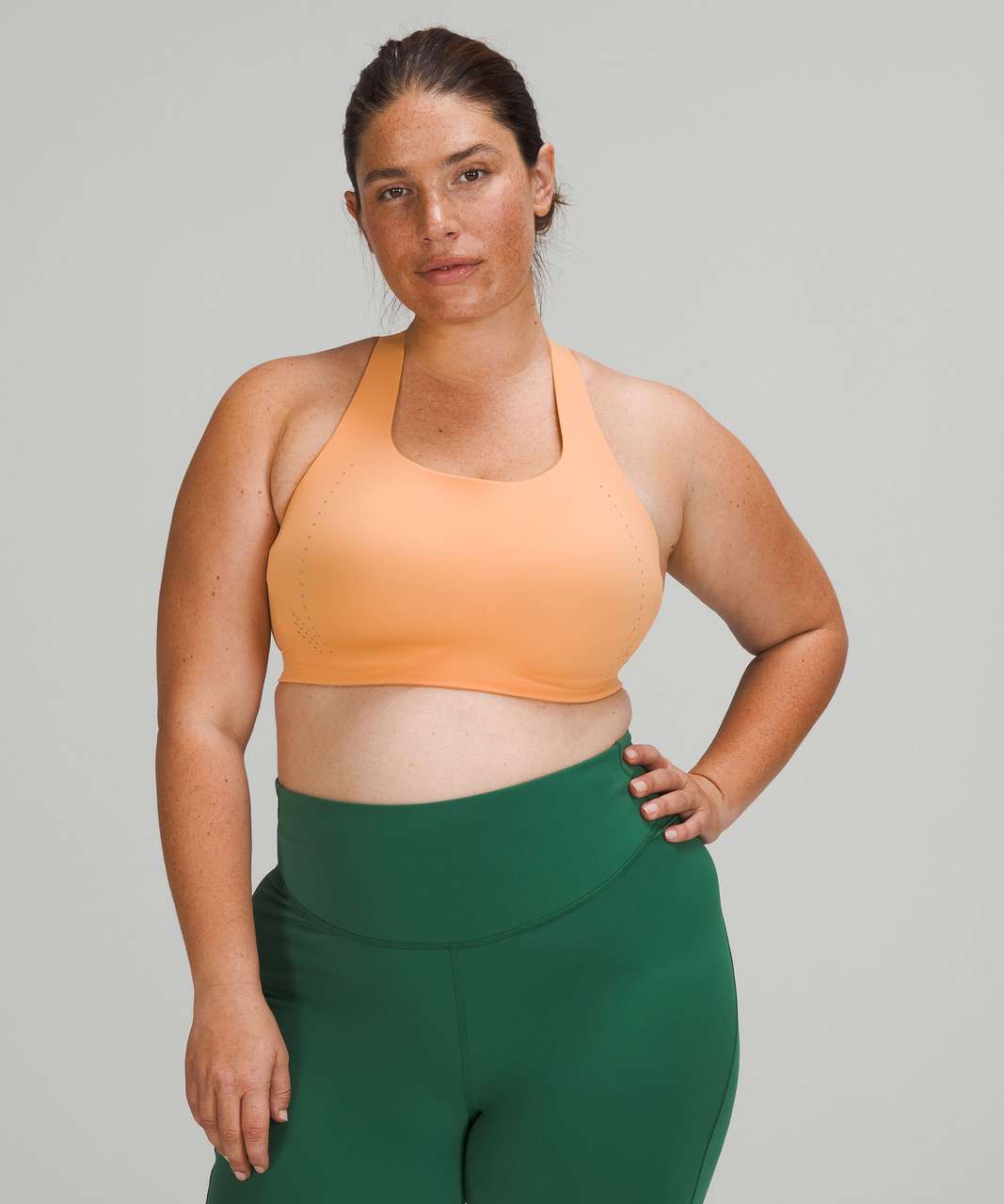 Lululemon AirSupport Bra *High Support, C–DDD Cups - Warm Apricot