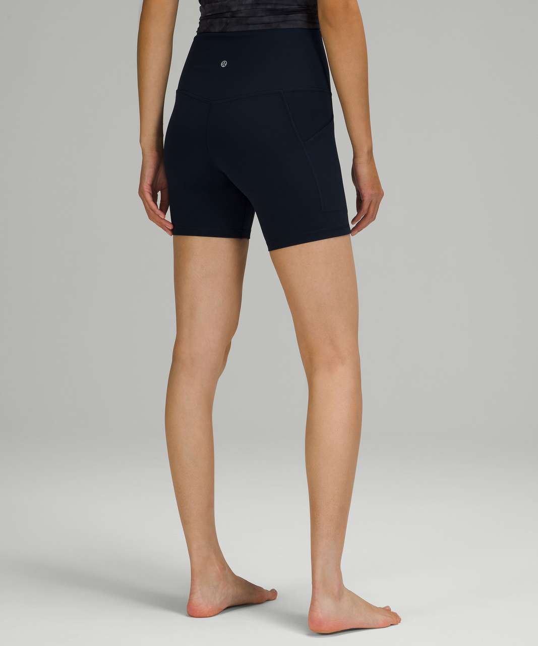 Lululemon Align High-Rise Short with Pockets 6 - True Navy - lulu fanatics