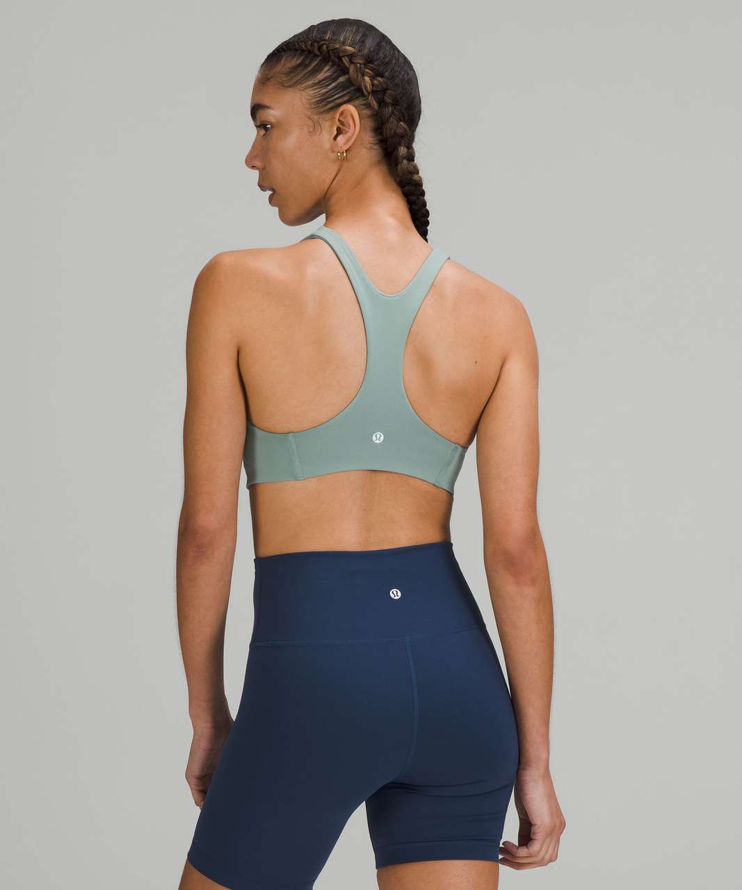 Like a Cloud Bra (2) in Hazy Jade paired with Wunder Train 25” (4) in Misty  Glade! : r/lululemon