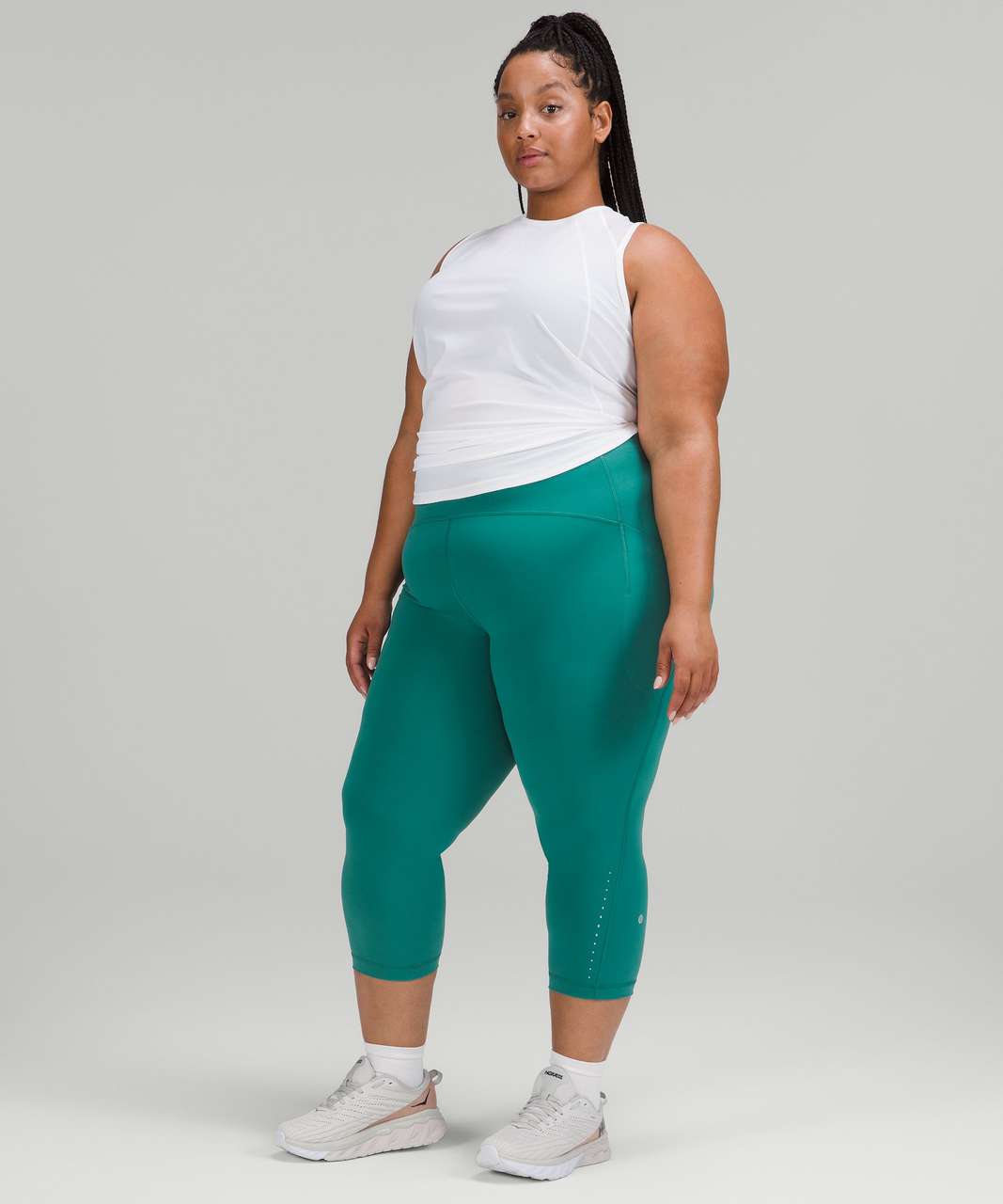 Lululemon Swift Speed High-Rise Crop 21" - Teal Lagoon