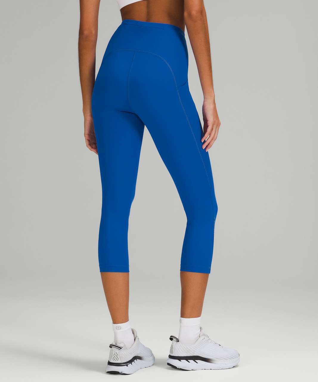 lululemon athletica, Pants & Jumpsuits, Lululemon Swift Speed Hirise Crop  23 Blazer Blue Tone Leggings