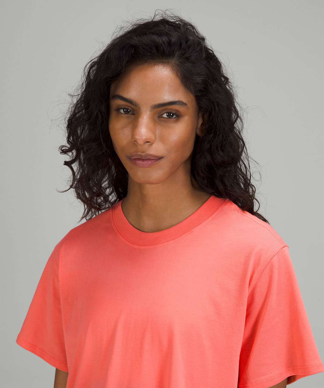 Lululemon All Yours Cotton T-Shirt - Raspberry Cream