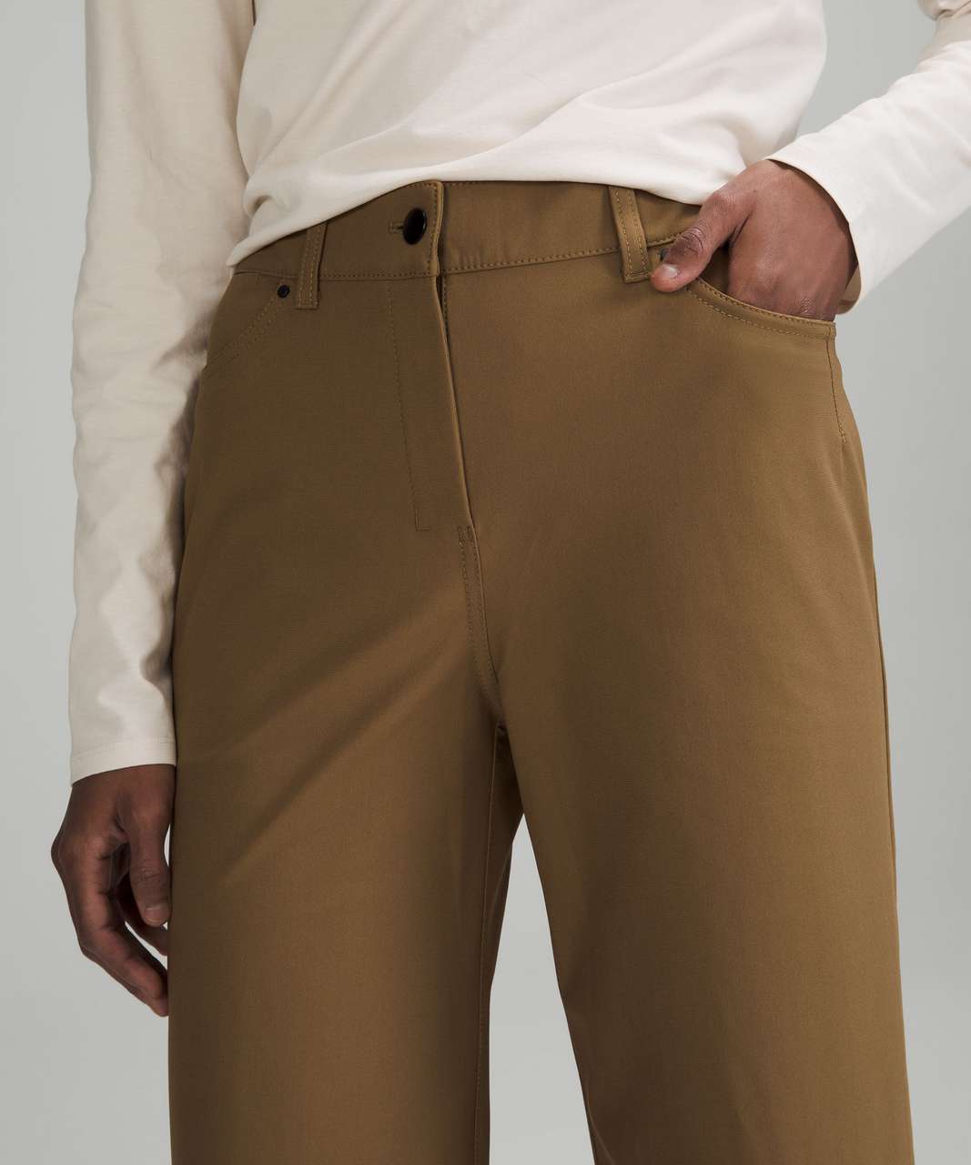 Lululemon City Sleek 5 Pocket Wide Leg Pant - Bold Beige - lulu