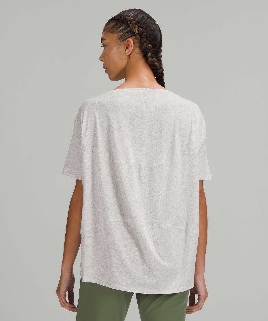 Lululemon Back in Action Short Sleeve T-Shirt - Heathered Core Ultra Light Grey