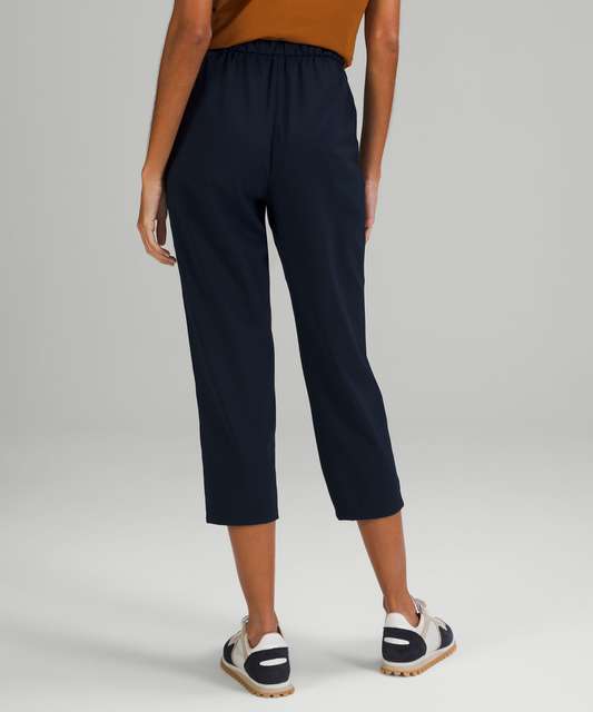 Lululemon Stretch High-Rise Crop 23 - Mulled Wine - lulu fanatics