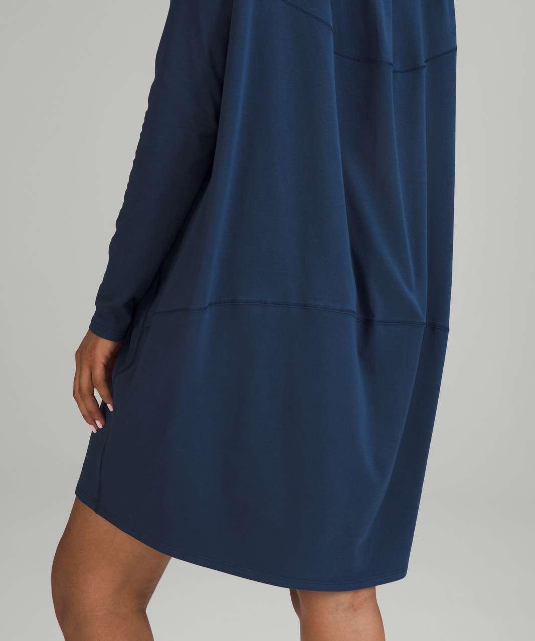 Lululemon Back in Action Long Sleeve Dress - Mineral Blue