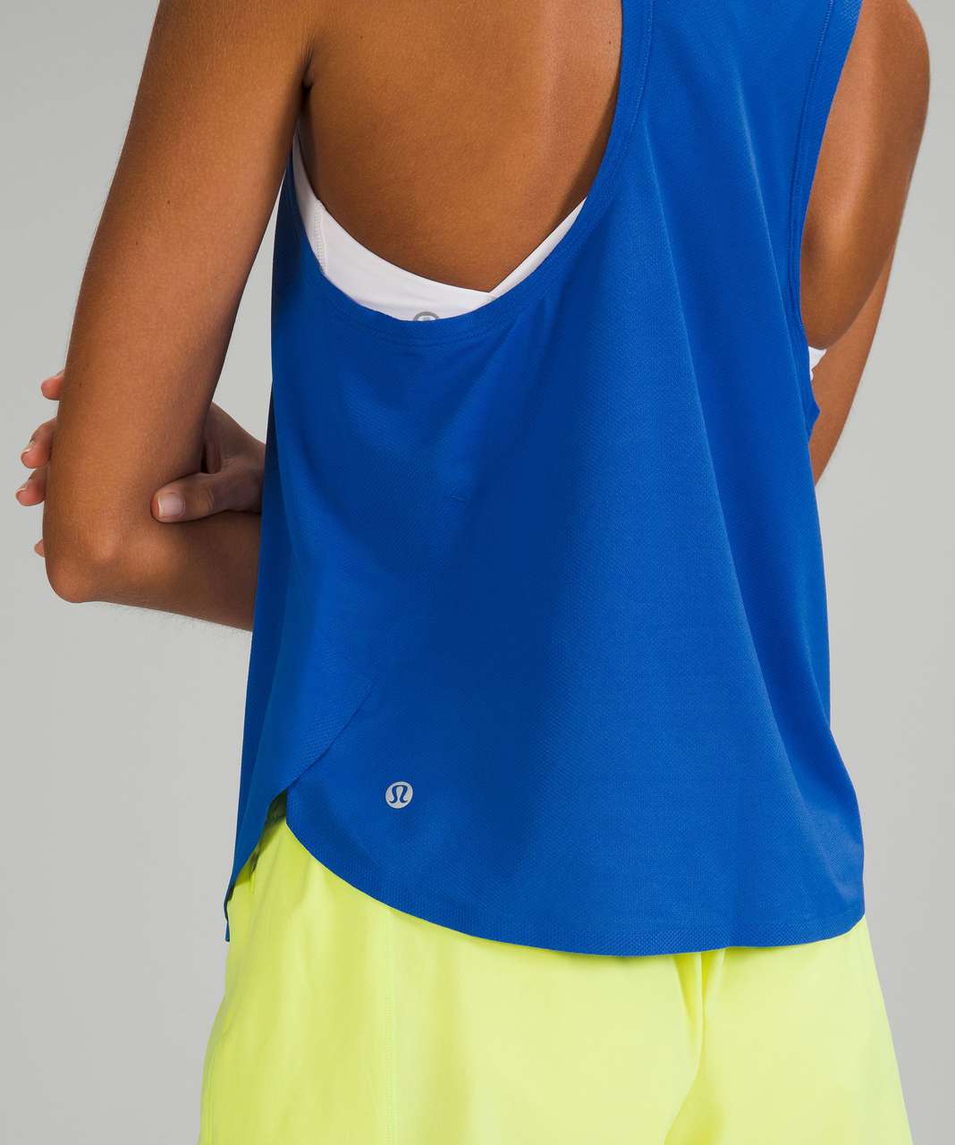 Lululemon Lightweight Run Kit Tank Top - Blazer Blue Tone