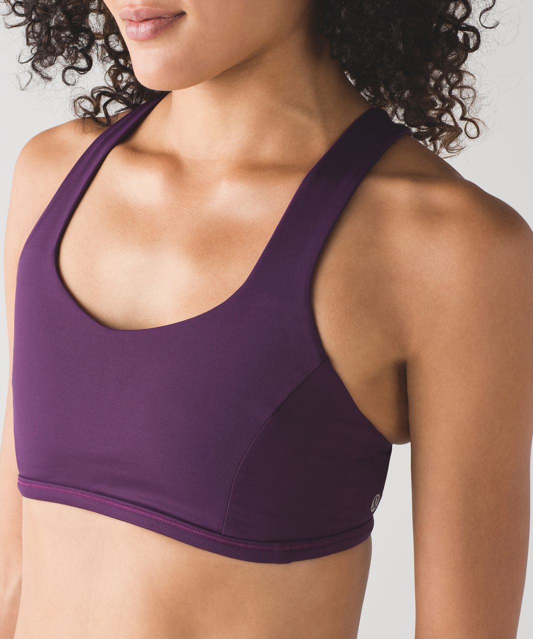 Lululemon Free To Be Tranquil Bra - Darkest Magenta