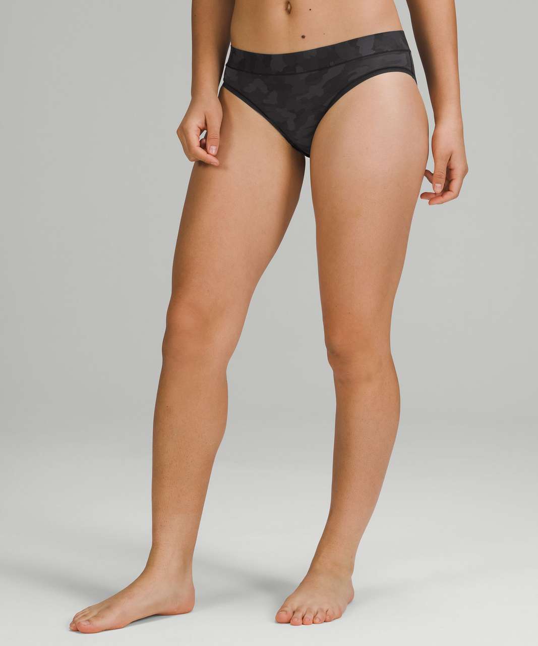 Lululemon UnderEase Mid-Rise Bikini Underwear 5 Pack - Black