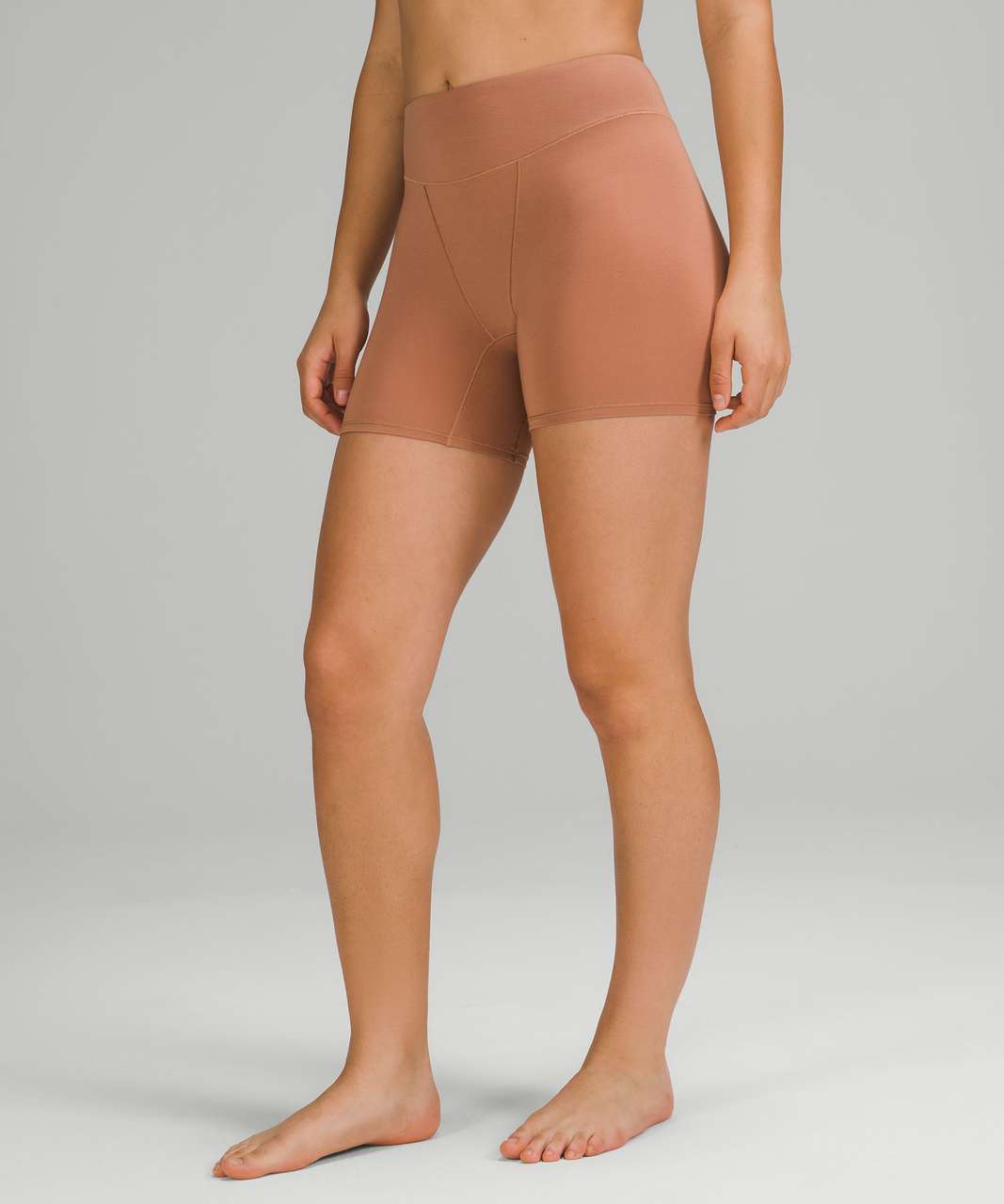 Lululemon UnderEase Super-High-Rise Shortie Underwear 5 - Dusty Clay - lulu  fanatics