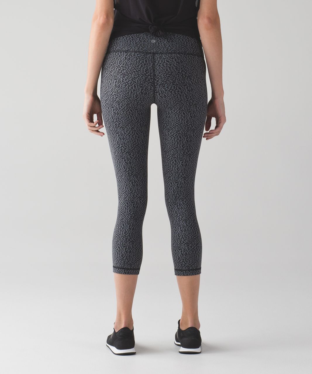 Lululemon Wunder Under Crop III (21 1/2") - Digi Pixie Black Pitch Grey