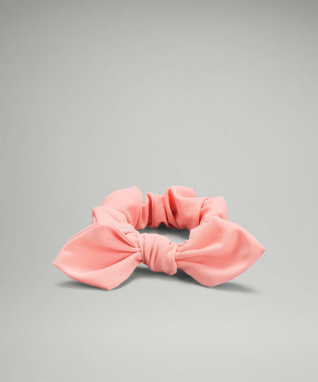 Lululemon Uplifting Scrunchie *Bow - Dew Pink