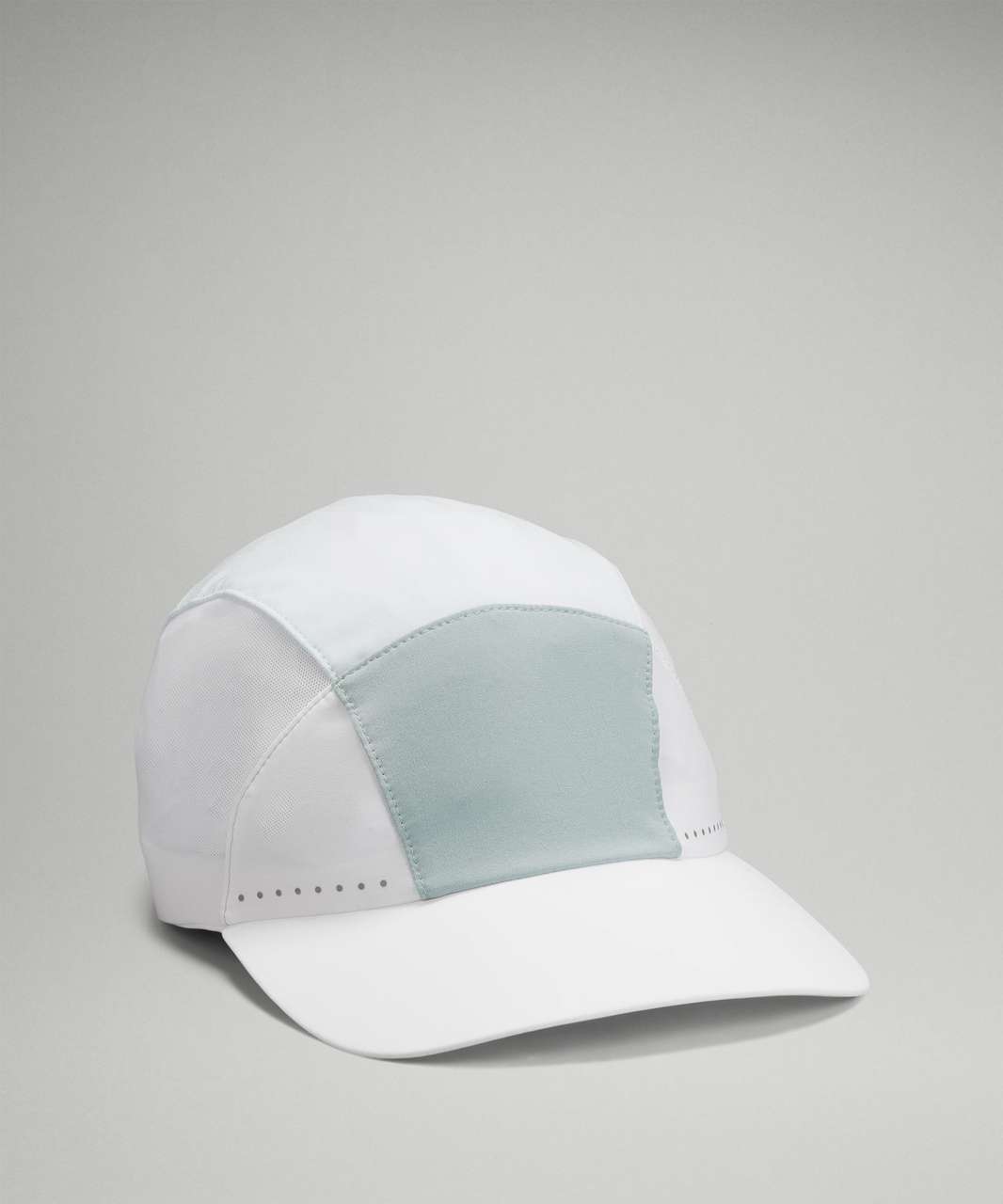 Lululemon Womens Fast and Free Running Hat Elite - White / Sheer Blue / Silver Blue