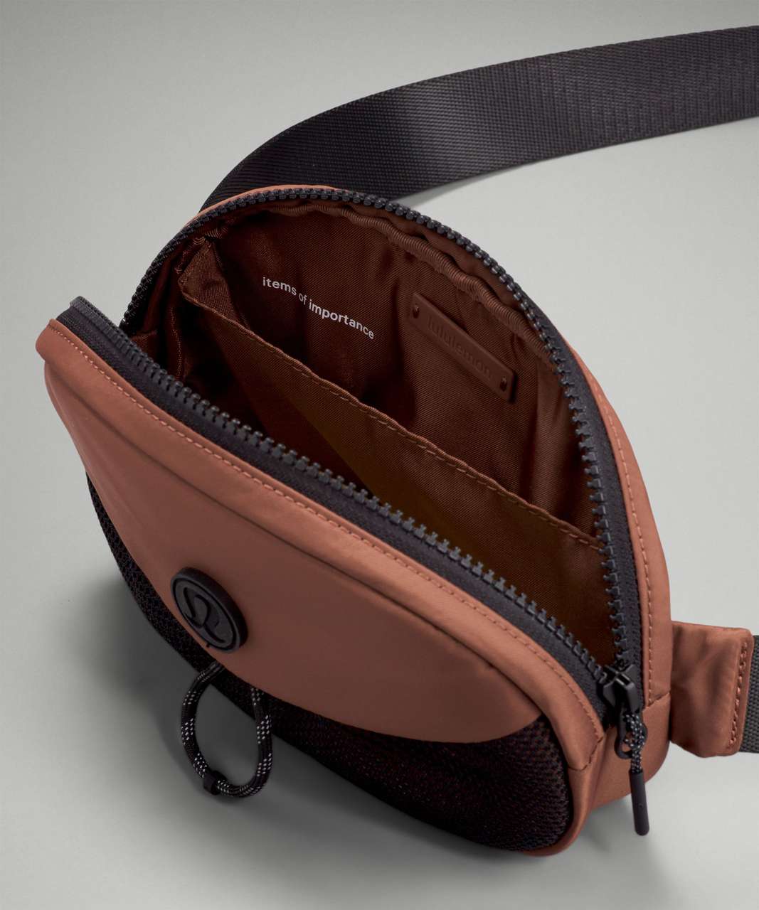 Lululemon Take it On Belt Bag - Ancient Copper / Black - lulu fanatics