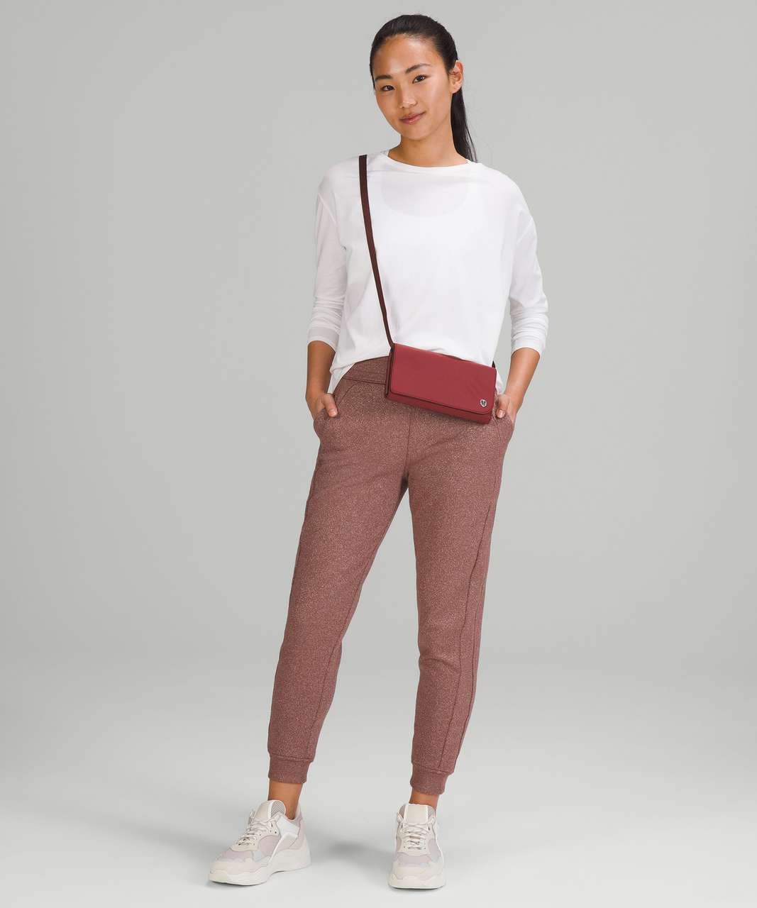 Lululemon Wallet Clutch Crossbody - Mulled Wine