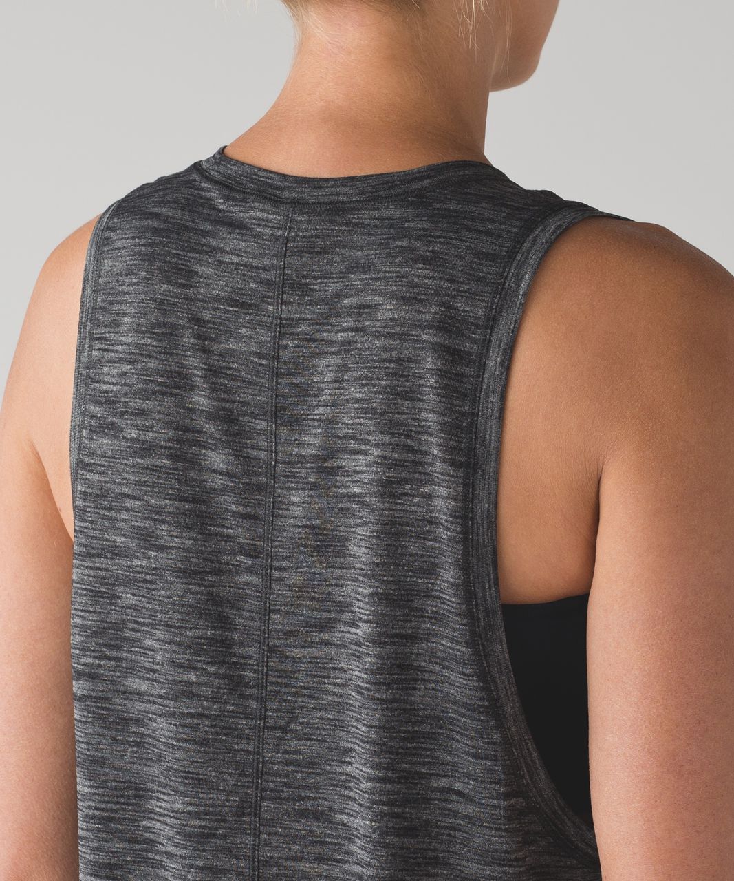 Lululemon Cardio Squad Tank II - Heathered Black