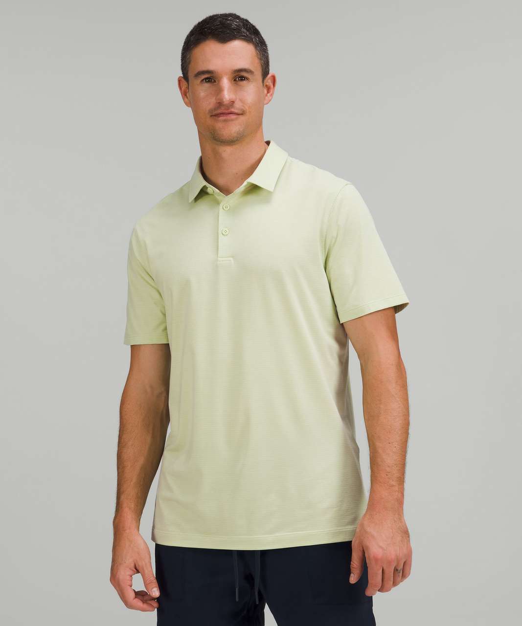 Lululemon Evolution Short Sleeve Polo Shirt In Tidal Dye Desert Sun Date  Brown