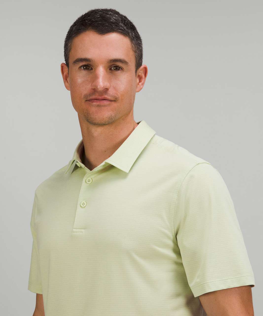 Lululemon Evolution Short Sleeve Polo Shirt - Creamy Mint - lulu fanatics