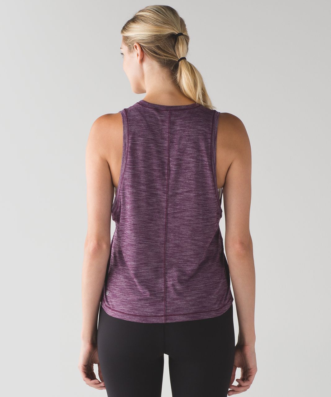 Lululemon Cardio Squad Tank II - Heathered Plum