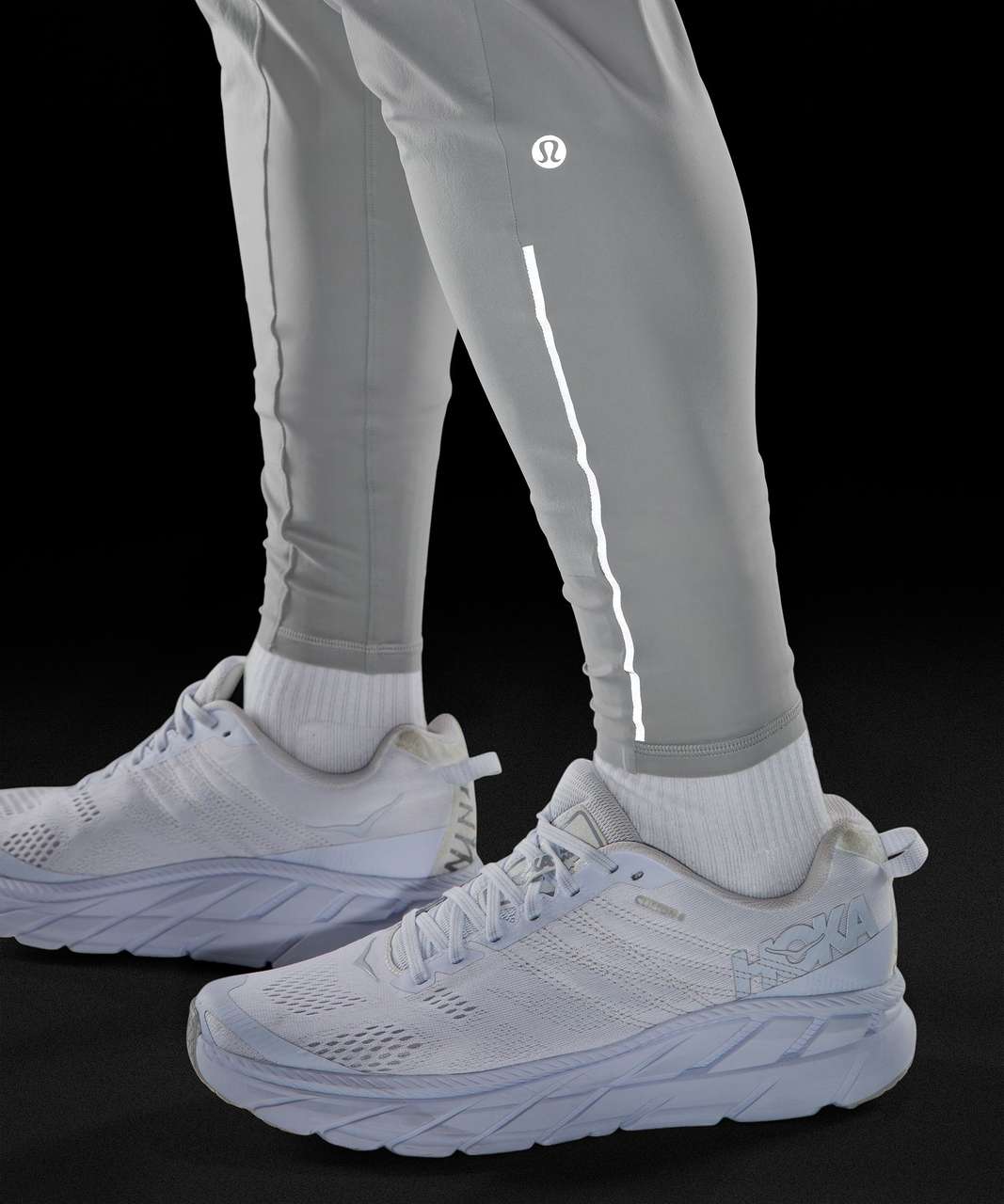 Lululemon Surge Hybrid Pant *Reflective - Gull Grey - lulu fanatics