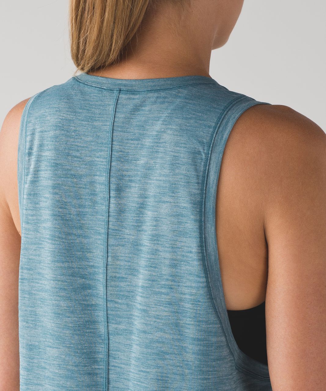 Lululemon Cardio Squad Tank II - Heathered Desert Teal