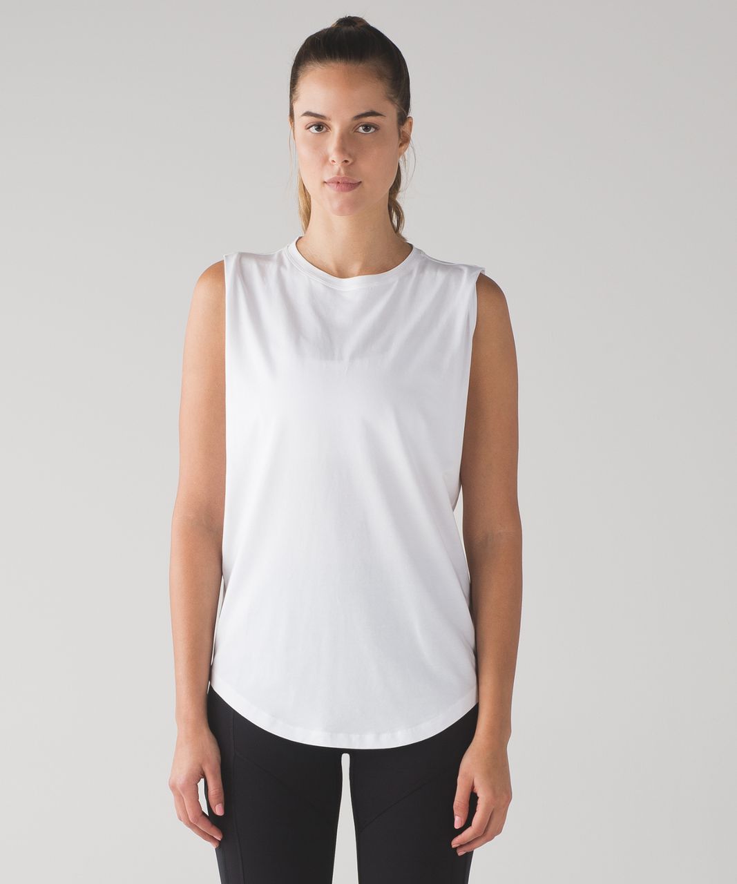 Lululemon Brunswick Muscle Tank - White 