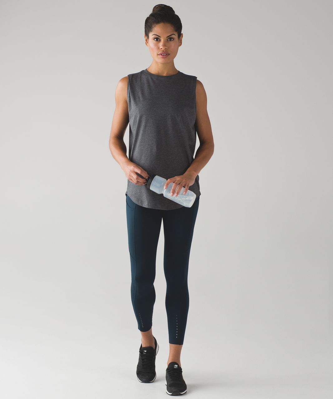 Lululemon Brunswick Muscle Tank - Heathered Pitch Grey