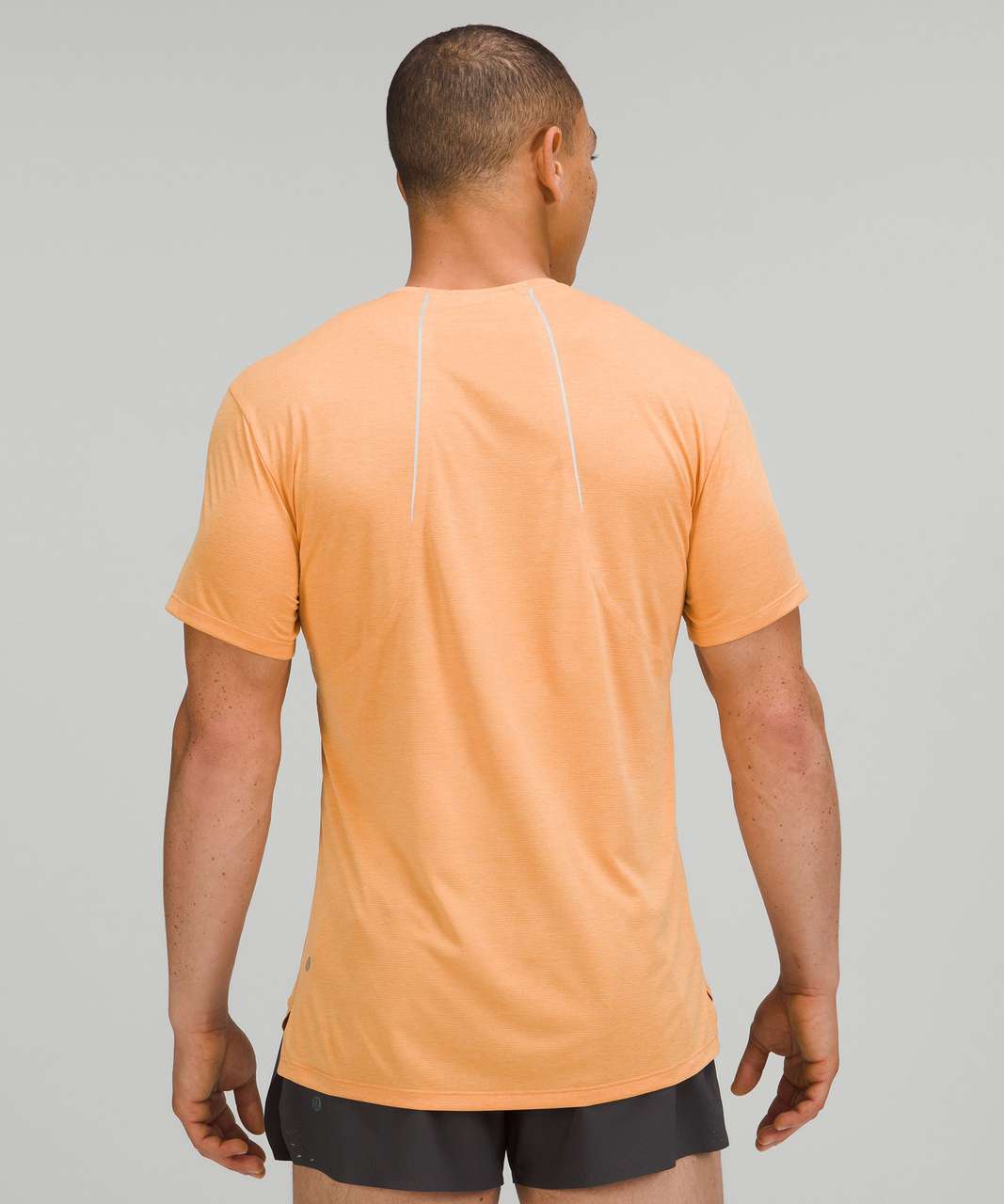 Lululemon Fast and Free Short Sleeve Shirt - Heathered Warm Apricot