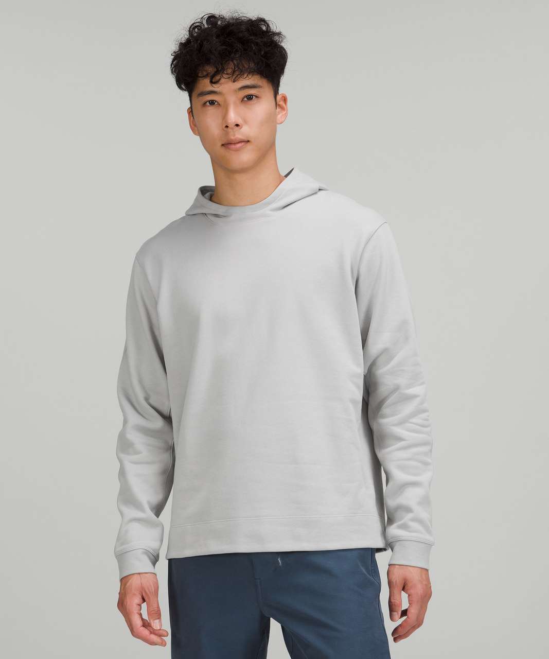 Lululemon French Terry Oversized Hoodie - Seal Grey - lulu fanatics