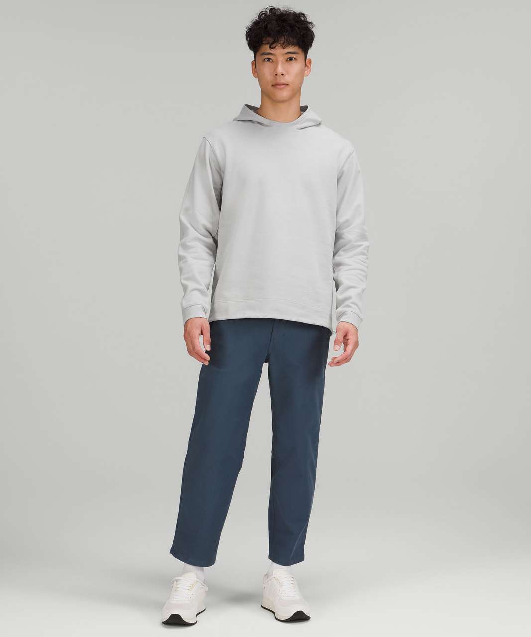 Lululemon French Terry Oversized Hoodie - Seal Grey