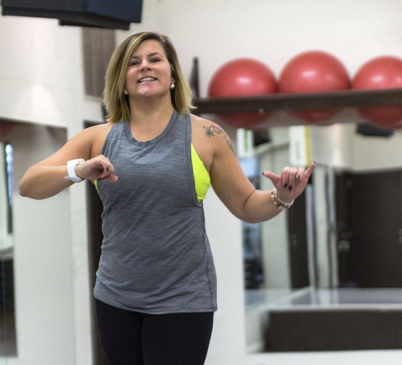 Lululemon Work The Circuit Tank - Heathered Slate / Ray