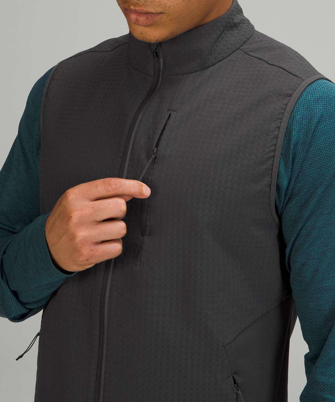 Lululemon Cold Terrain Fleece Vest - Graphite Grey