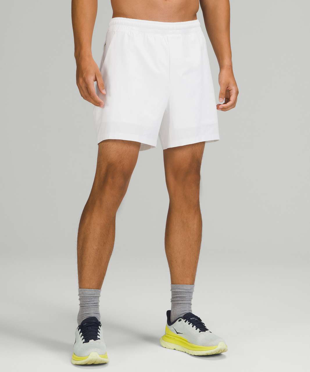 Lululemon Pace Breaker Lined Short 5" - White