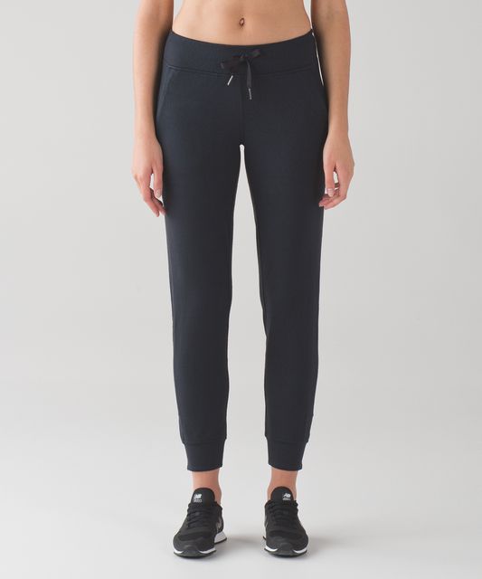 Lululemon Ready To Rulu Pant - Black / Black - lulu fanatics