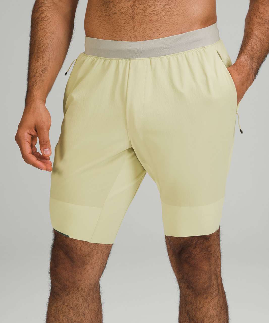 Lululemon Surge Hybrid Short 9" - Dew Green