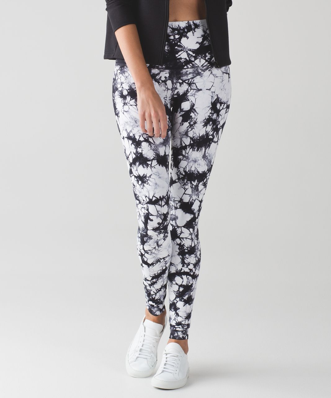 Lululemon Wunder Under Pant (Hi-Rise) (Shibori) - Shibori White Black