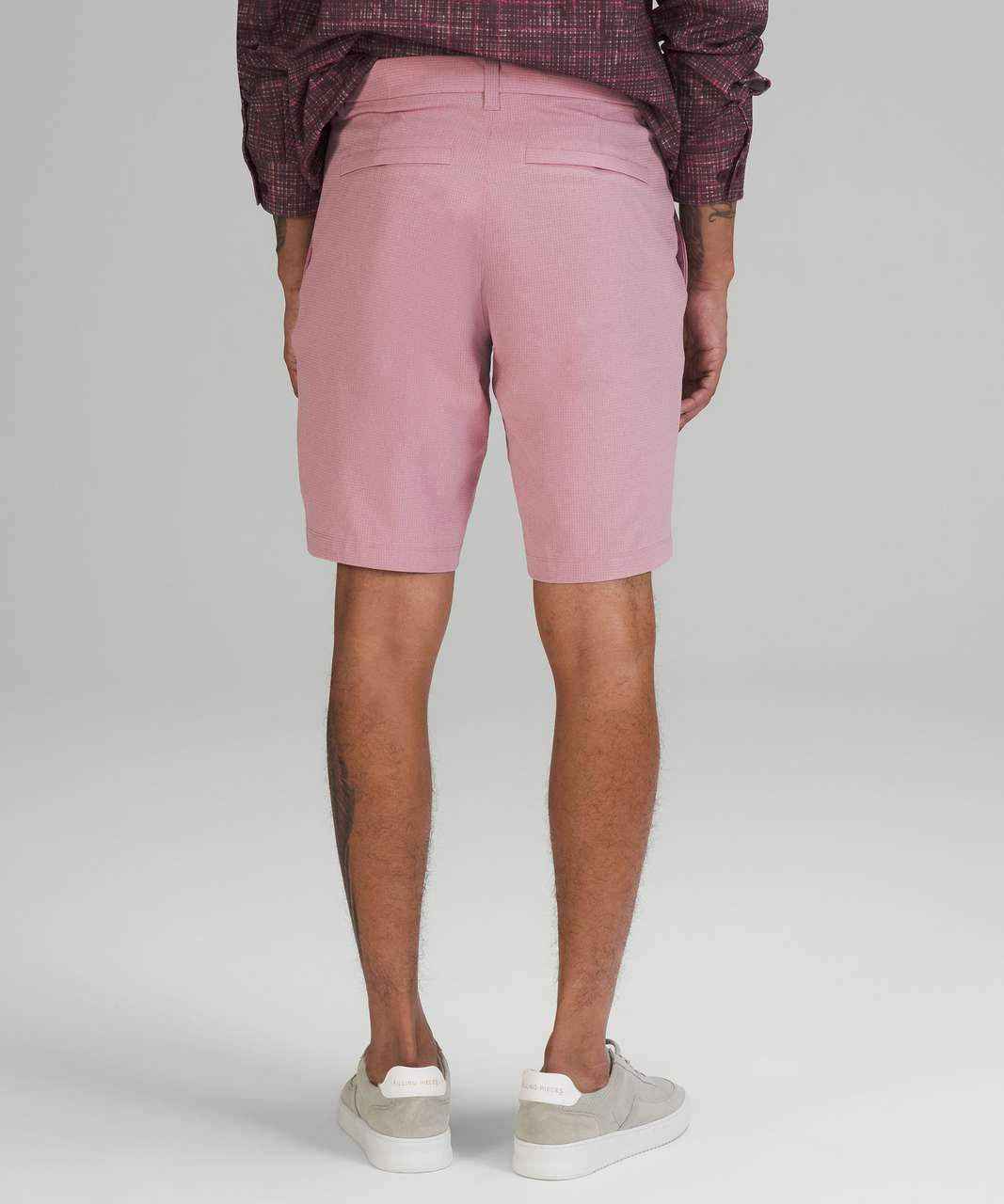 Lululemon Commission Classic-Fit Short 9" Ventlight - Heathered Pink Taupe