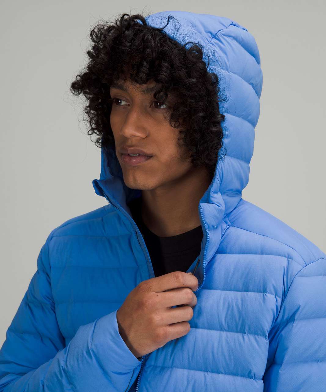 Lululemon Navigation Stretch Down Hoodie - Blue Nile