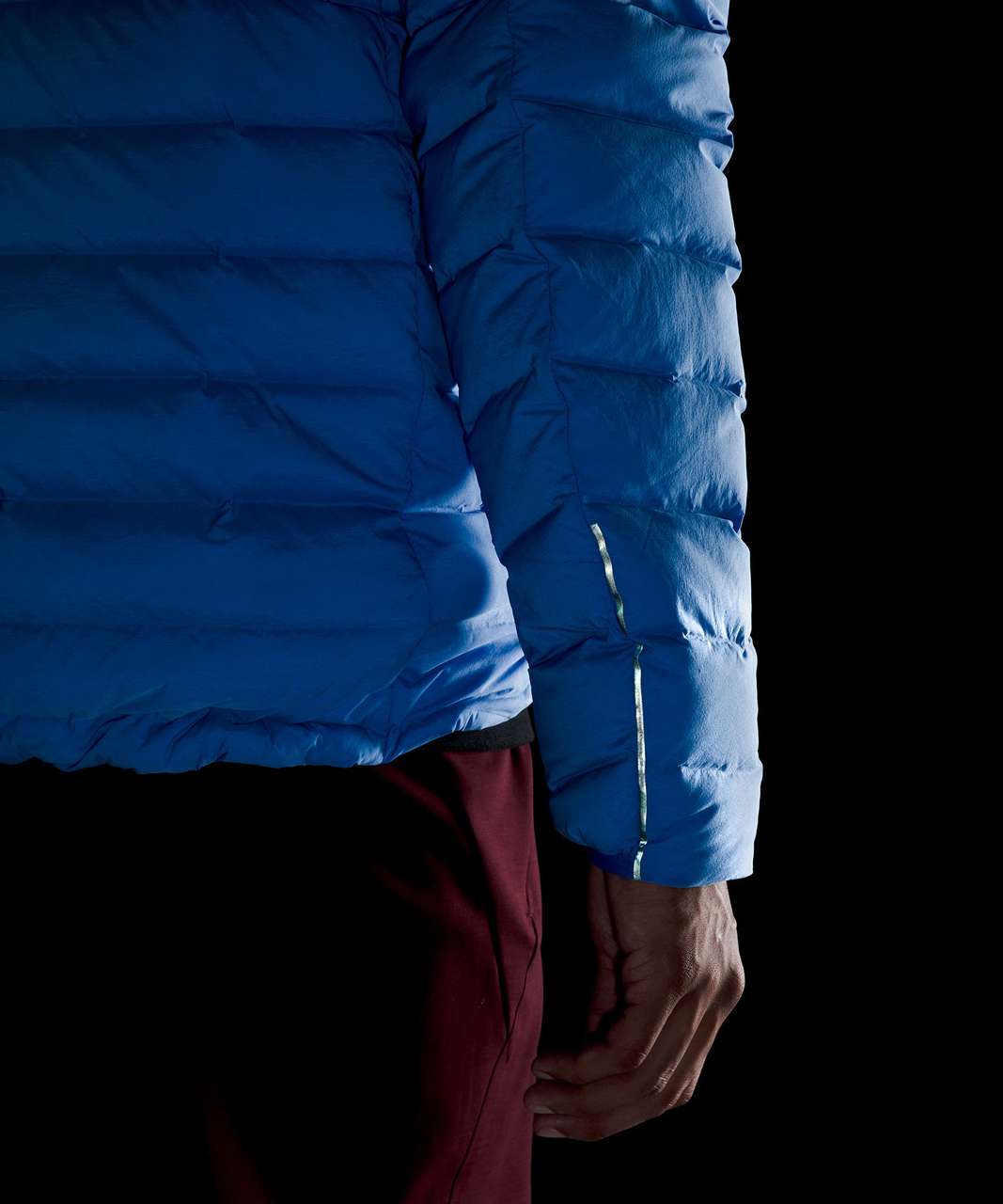 Lululemon Navigation Stretch Down Hoodie - Blue Nile