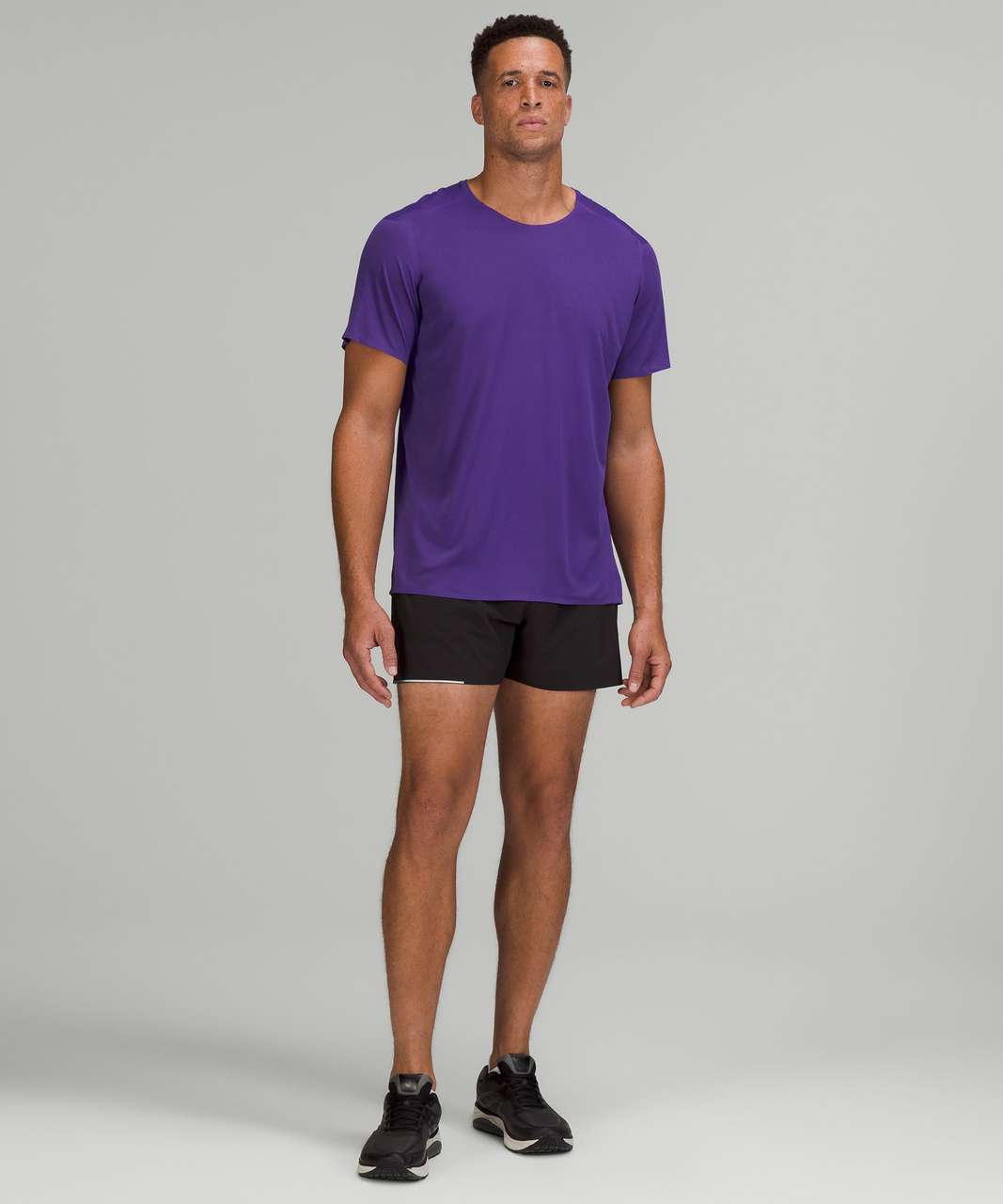 Lululemon Fast and Free Short Sleeve Shirt - Petrol Purple