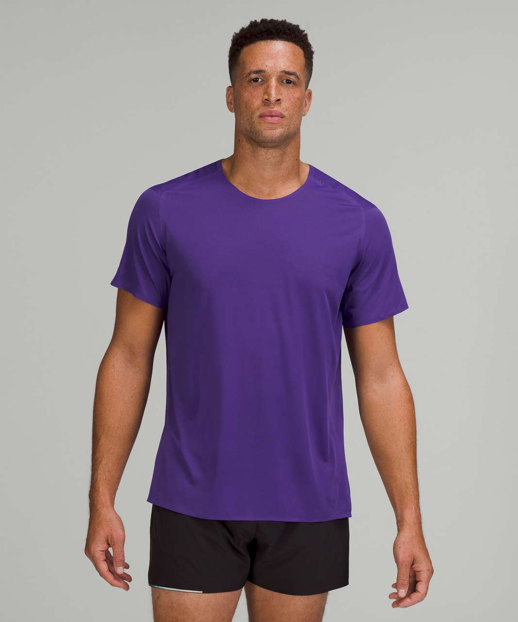 Lululemon Fast and Free Short Sleeve Shirt - Petrol Purple