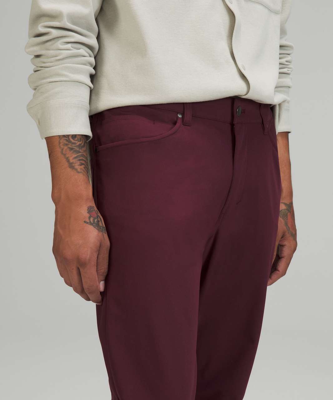 Lululemon ABC Classic-Fit Pant 34" *Warpstreme - Cassis